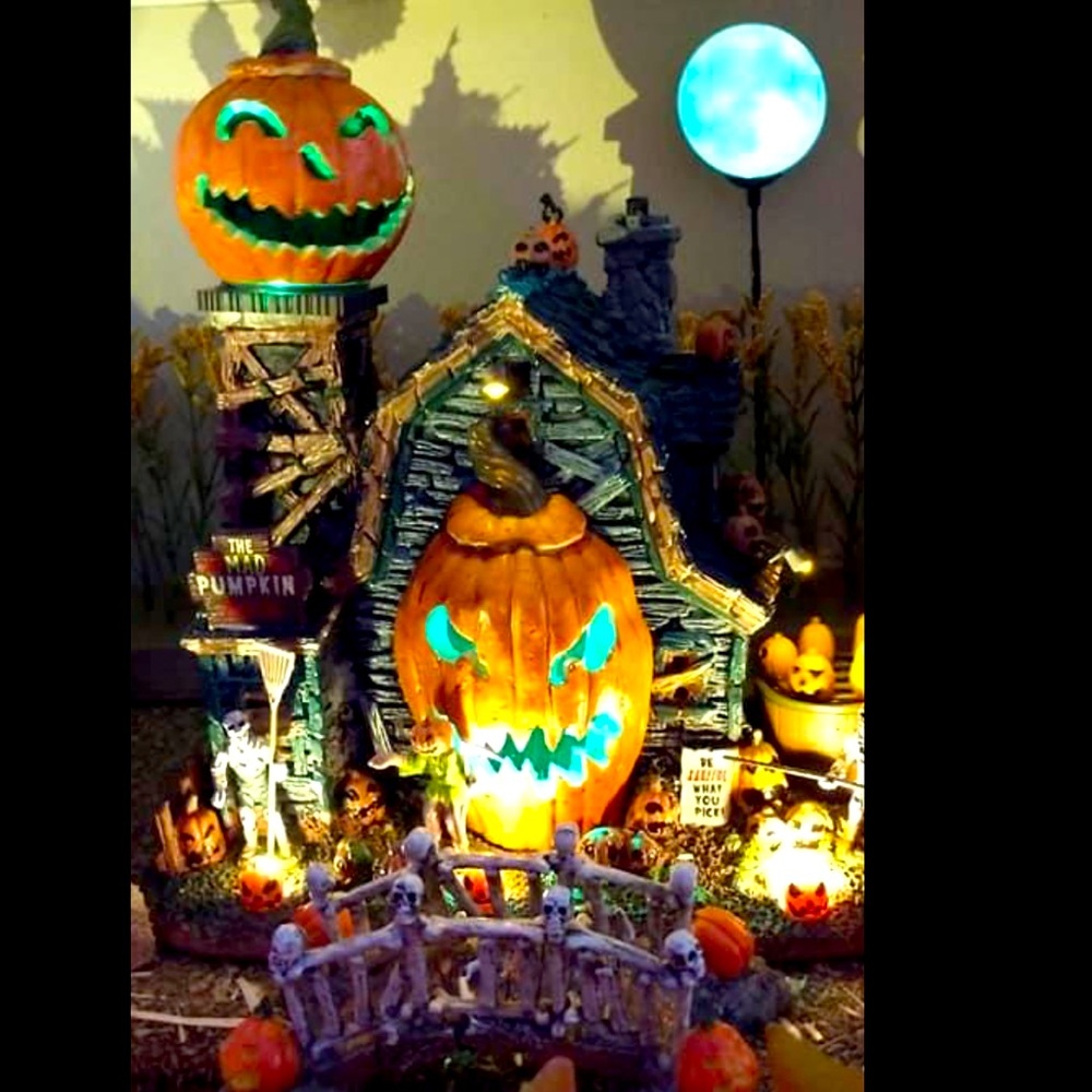Lemax Spooky Town The Mad Pumpkin Patch #75172 New condition Halloween